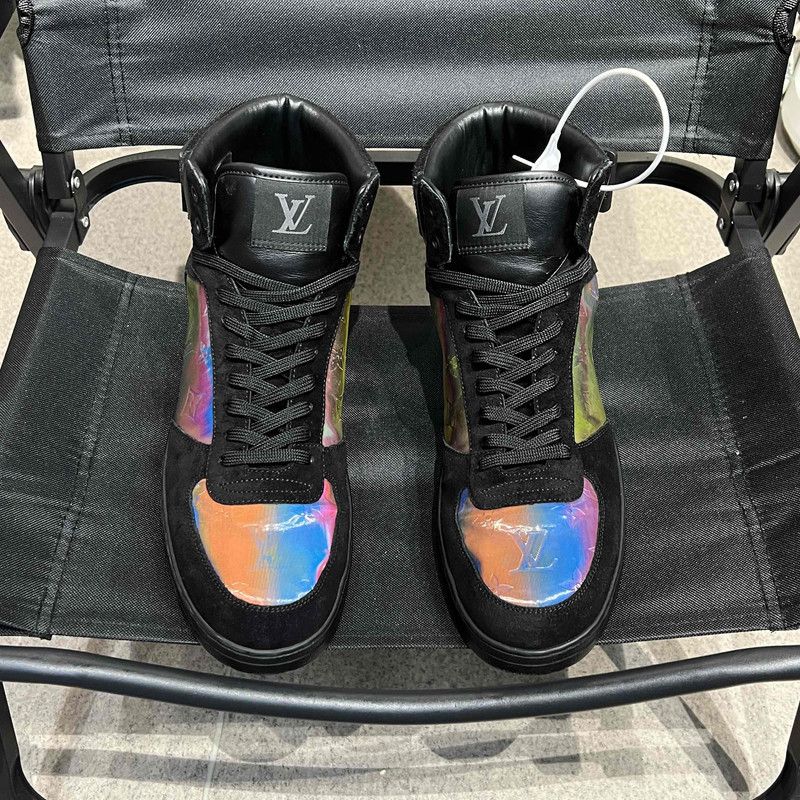 Louis Vuitton Louis Vuitton Rivoli High Top Sneakers 0079 Size US 9.5 / EU 42-43 - 2 Thumbnail