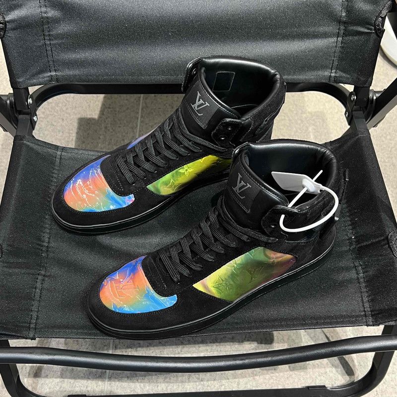 Louis Vuitton Louis Vuitton Rivoli High Top Sneakers 0079 Size US 9.5 / EU 42-43 - 7 Thumbnail