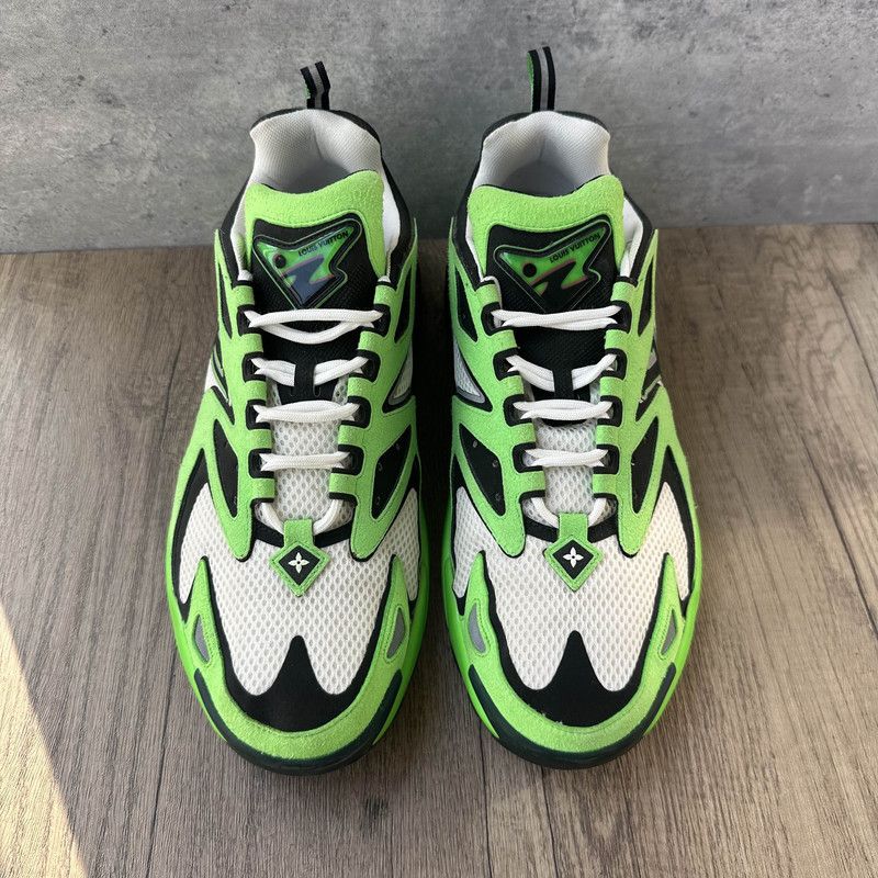Louis Vuitton Louis Vuitton Runner Tatic Low-Top Green Sneakers 0079 Size US 8.5 / EU 41-42 - 2 Thumbnail