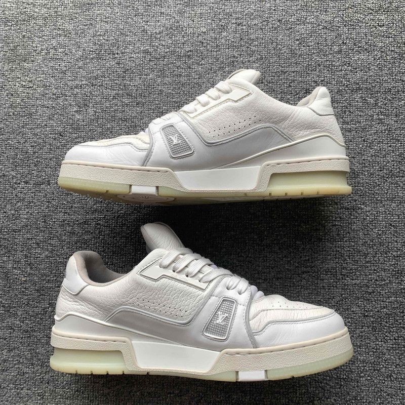 Louis Vuitton Louis Vuitton Trainer Low Top Fashion Sneakers 0079 Size US 8 / EU 41 - 6 Thumbnail