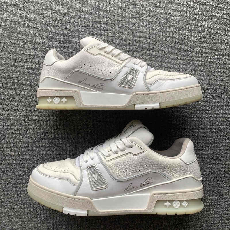 Louis Vuitton Louis Vuitton Trainer Low Top Fashion Sneakers 0079 Size US 8 / EU 41 - 7 Thumbnail