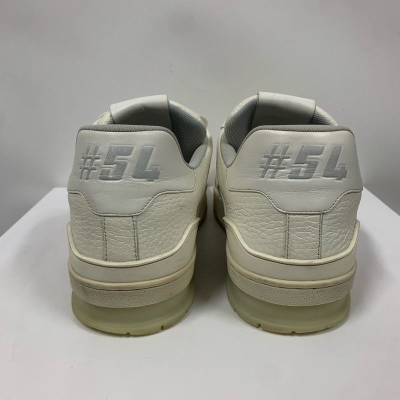 Louis Vuitton Louis Vuitton White Cement Trainer Sneakers for Men 0079 Size US 10.5 / EU 43-44 - 3 Thumbnail