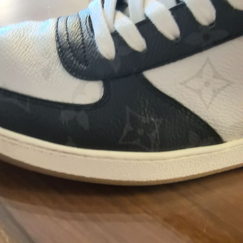 Louis Vuitton Louis Vuitton Rivoli Monogram Strass Sneakers 0079 Size US 8.5 / EU 41-42 - 9 Thumbnail