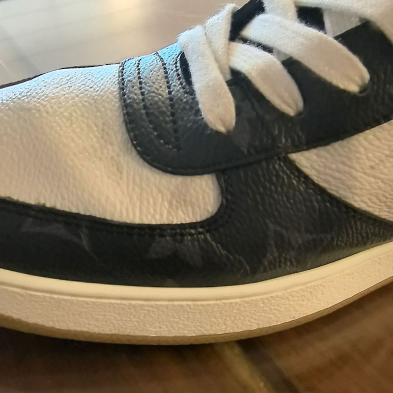 Louis Vuitton Louis Vuitton Rivoli Monogram Strass Sneakers 0079 Size US 8.5 / EU 41-42 - 7 Thumbnail