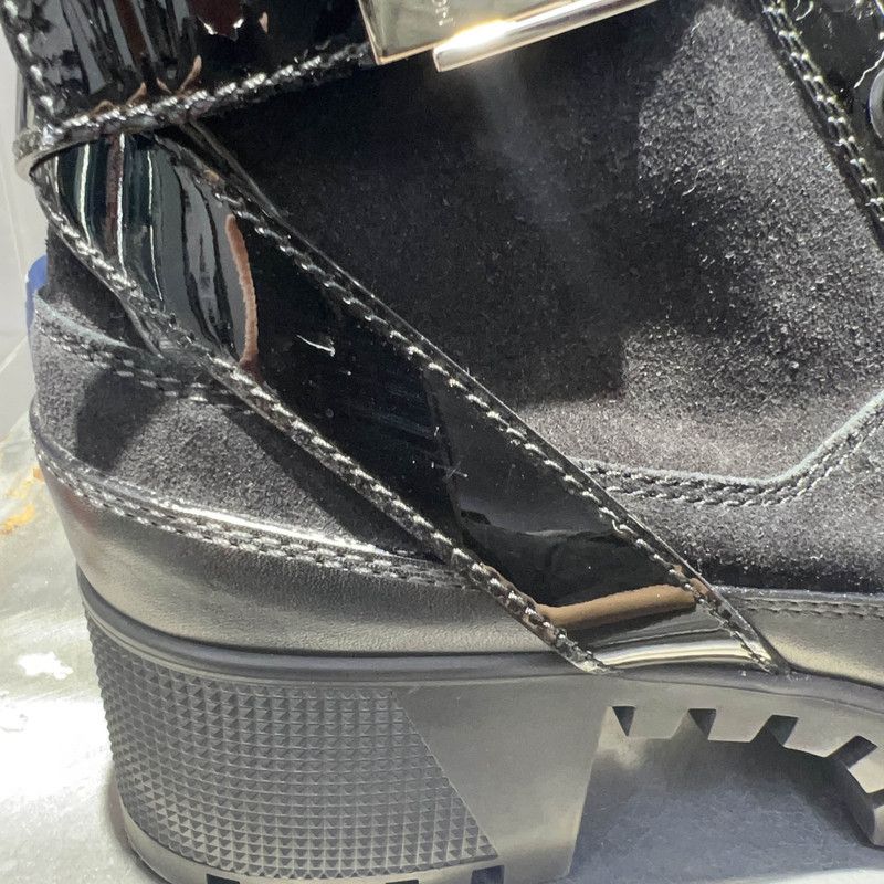 Louis Vuitton Louis Vuitton Black Monogram Mid-Calf Martin Boots 0079 Size US 6.5 / EU 39-40 - 13 Thumbnail