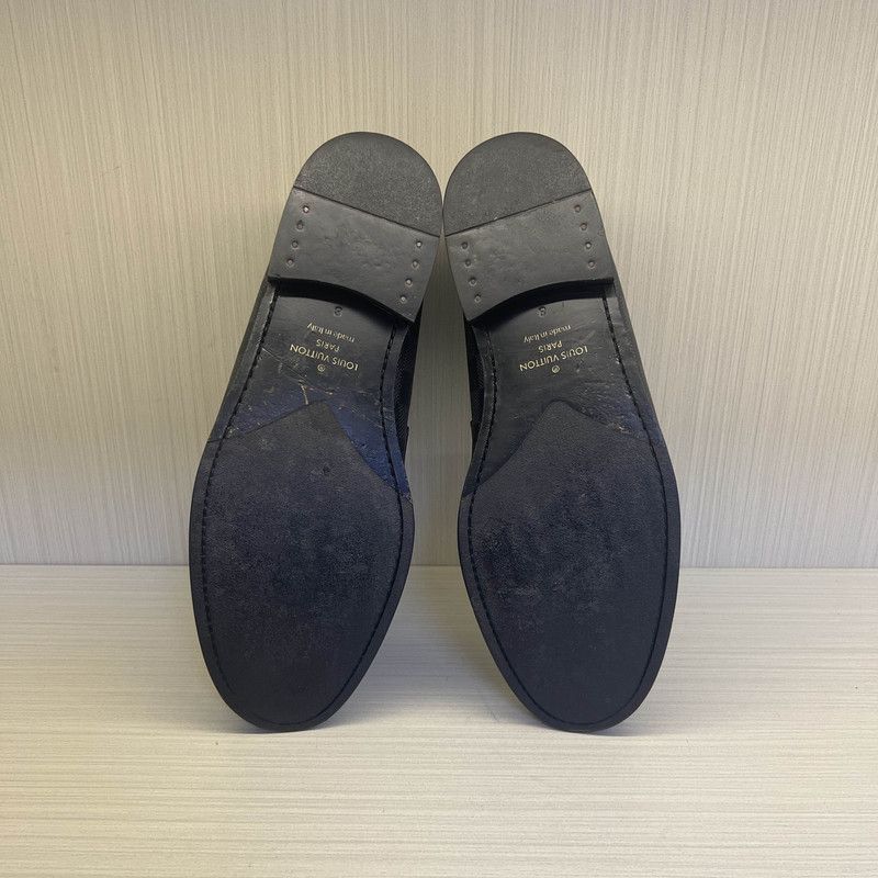 Louis Vuitton Louis Vuitton Major Black Casual Loafers for Men 0079 Size US 8.5 / EU 41-42 - 4 Thumbnail