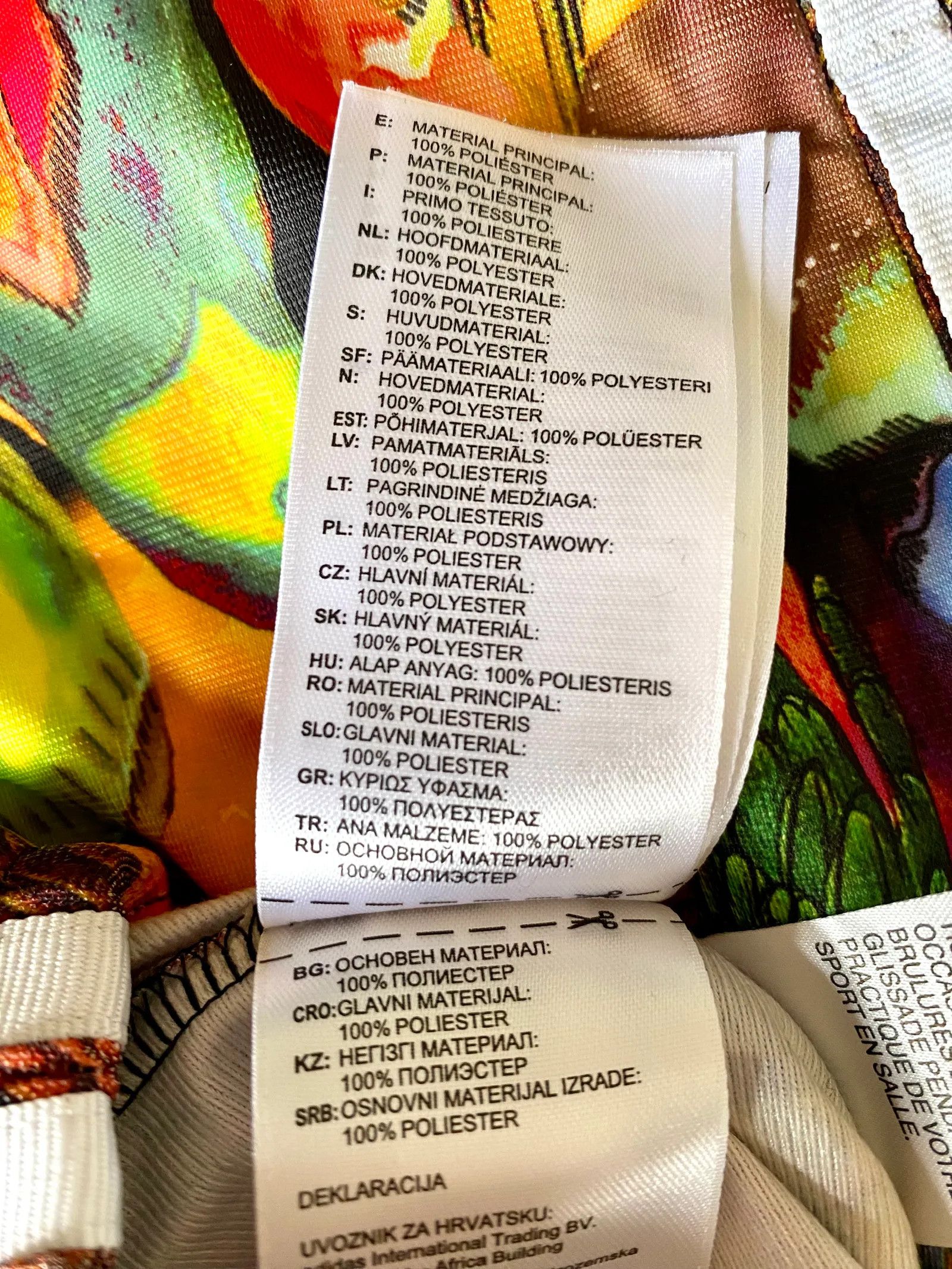 Adidas Adidas x Farm Rio Farm Rio Passaredo Tropical Parrot Pants Size 27" / US 4 / IT 40 - 3 Thumbnail
