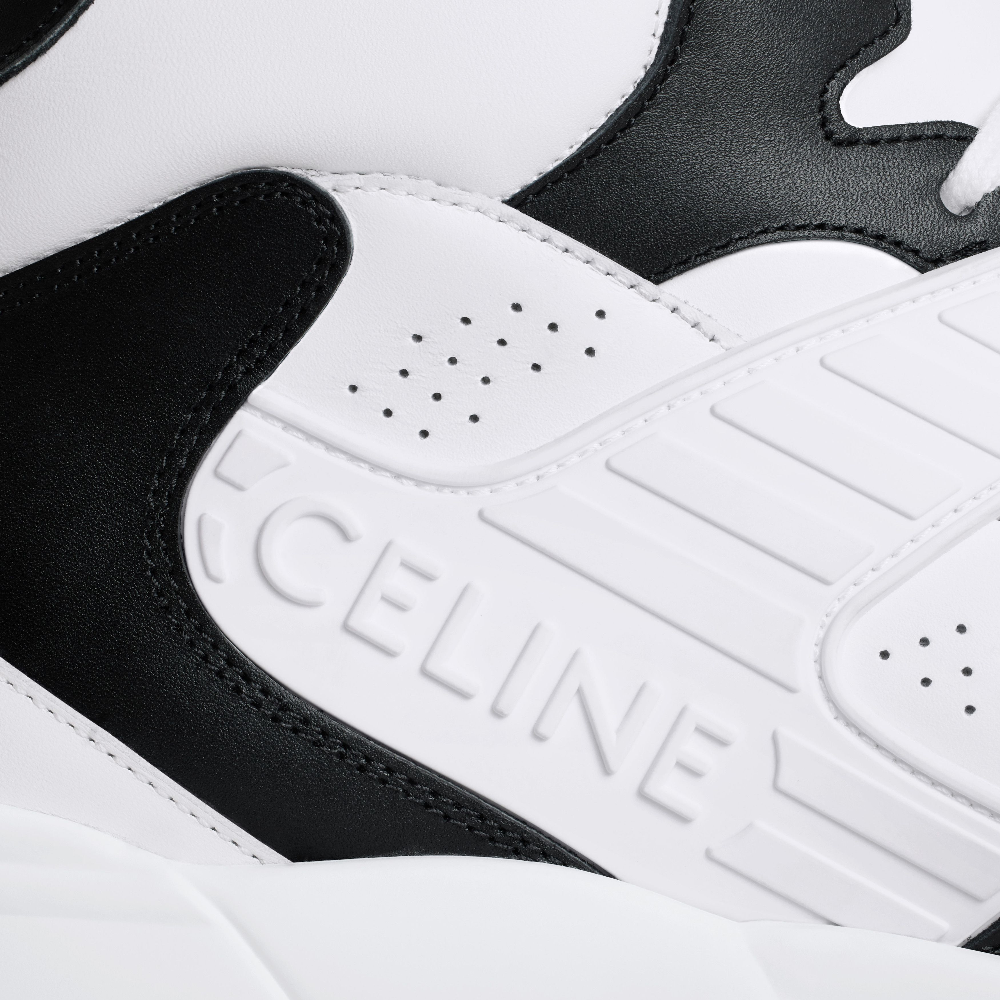 Celine CELINE TRAINER CT-06 HIGH TOP SNEAKER in CALFSKIN Size US 6 / EU 39 - 5 Thumbnail