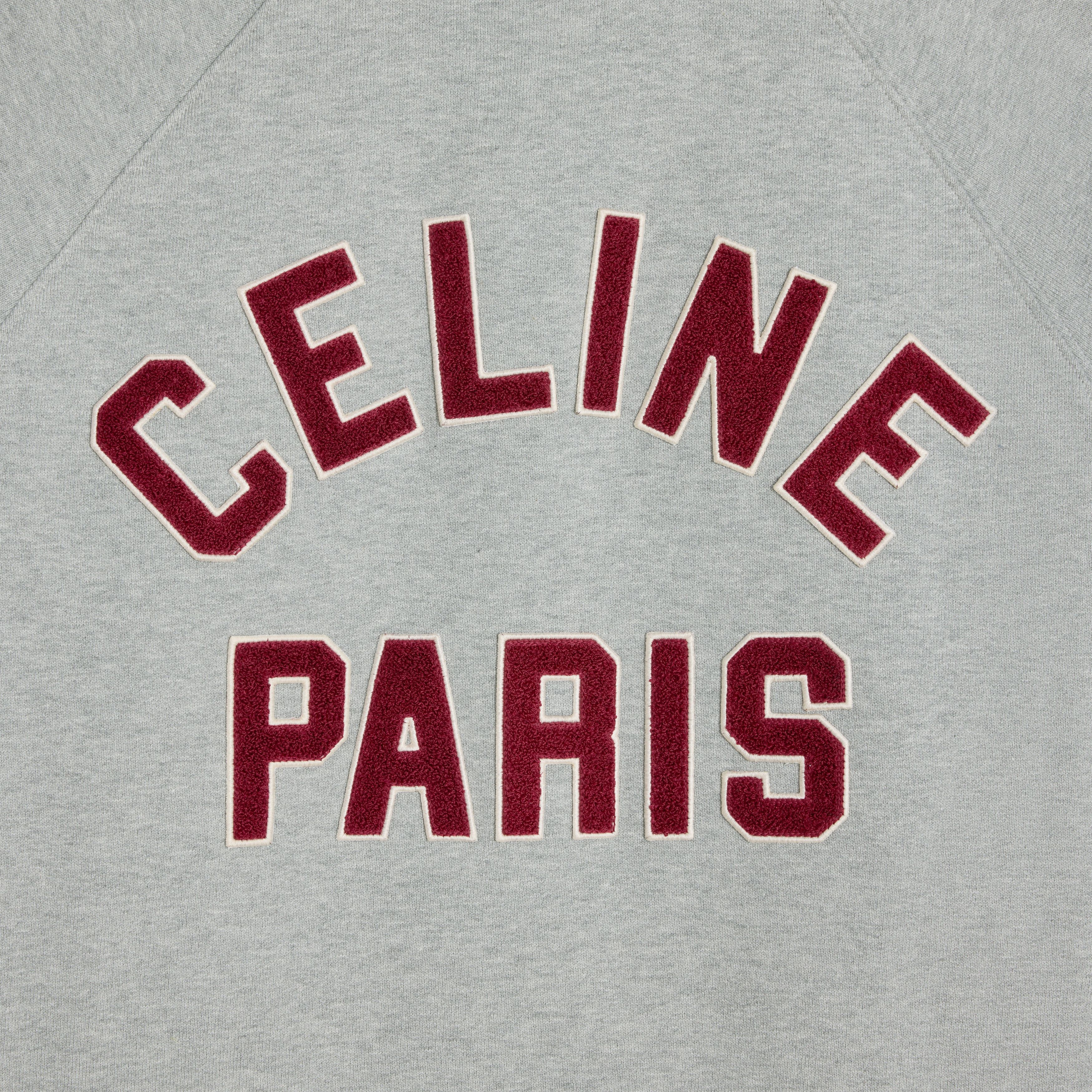 Celine celine teddy college jacket in cotton fleece Size US XL / EU 56 / 4 - 4 Thumbnail