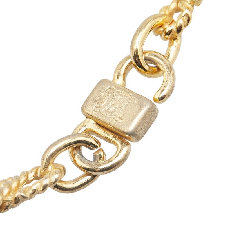 Celine Celine Celine Ribbon Motif Necklace Metal Necklace DUTY FREE for USA Size ONE SIZE - 6 Thumbnail