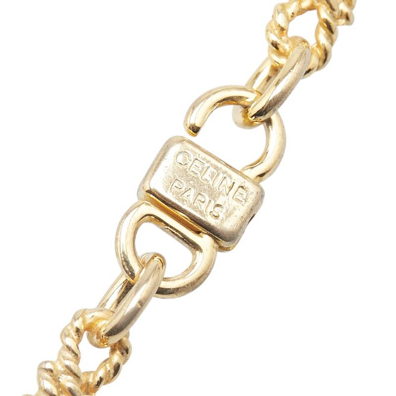 Celine Celine Celine Ribbon Motif Necklace Metal Necklace DUTY FREE for USA Size ONE SIZE - 5 Thumbnail