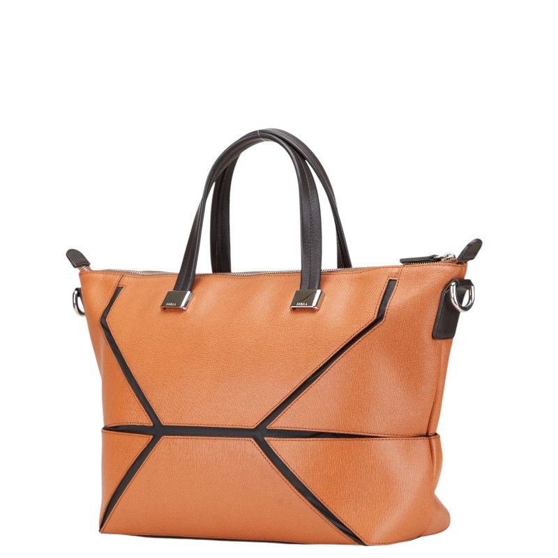 Furla Furla Furla Puzzle Leather 2way Shoulder Bag Leather Shoulder Bag DUTY FREE for USA Size ONE SIZE - 2 Thumbnail