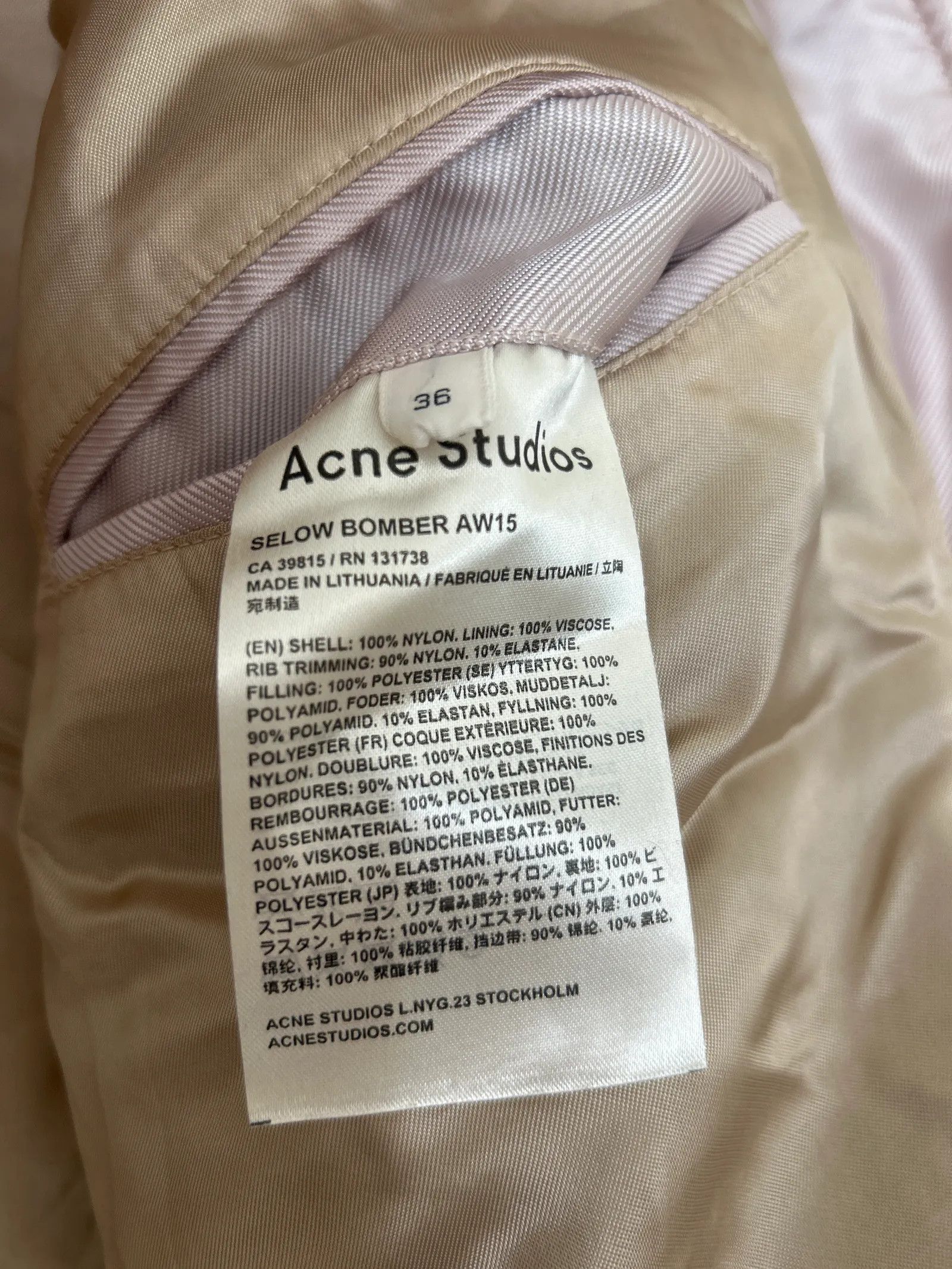 Acne Studios Acne Studios Jacket Size M / US 6-8 / IT 42-44 - 3 Thumbnail
