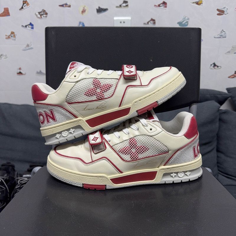 Louis Vuitton Louis Vuitton Trainer Velcro Sneakers for Men 0079 Size US 8 / EU 41 - 6 Thumbnail