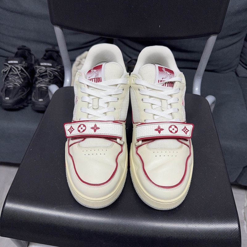 Louis Vuitton Louis Vuitton Trainer Velcro Sneakers for Men 0079 Size US 8 / EU 41 - 2 Thumbnail