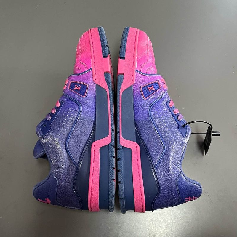 Louis Vuitton Louis Vuitton Trainer Low-Top Stylish Sneakers 0079 Size US 9.5 / EU 42-43 - 6 Thumbnail