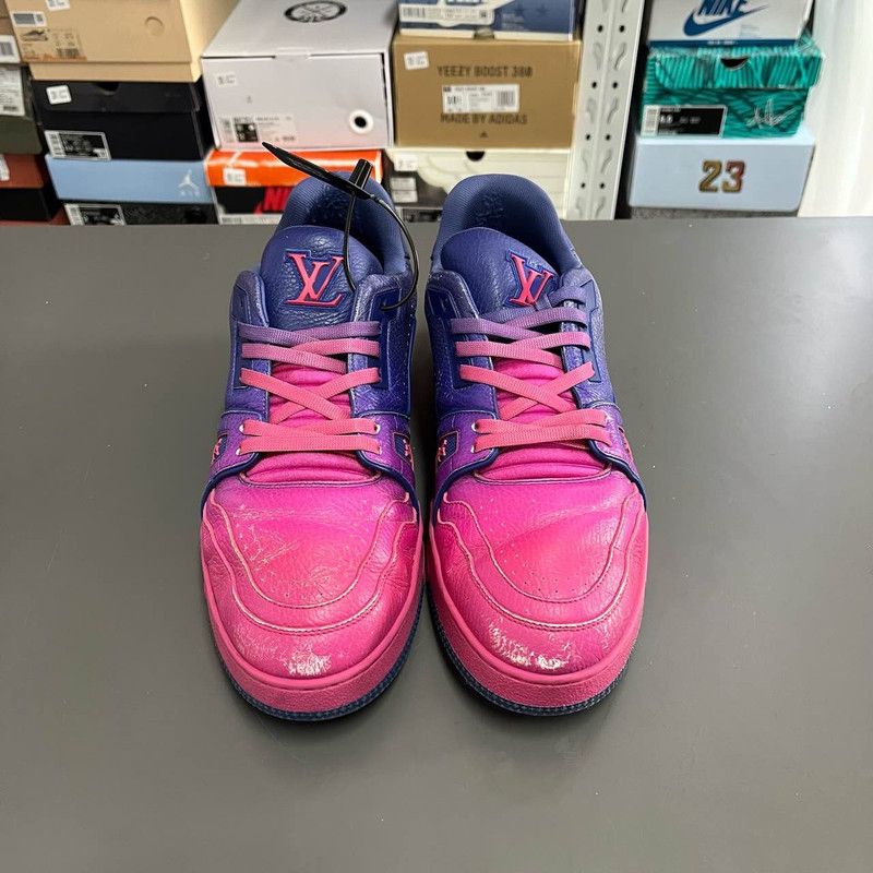 Louis Vuitton Louis Vuitton Trainer Low-Top Stylish Sneakers 0079 Size US 9.5 / EU 42-43 - 2 Thumbnail