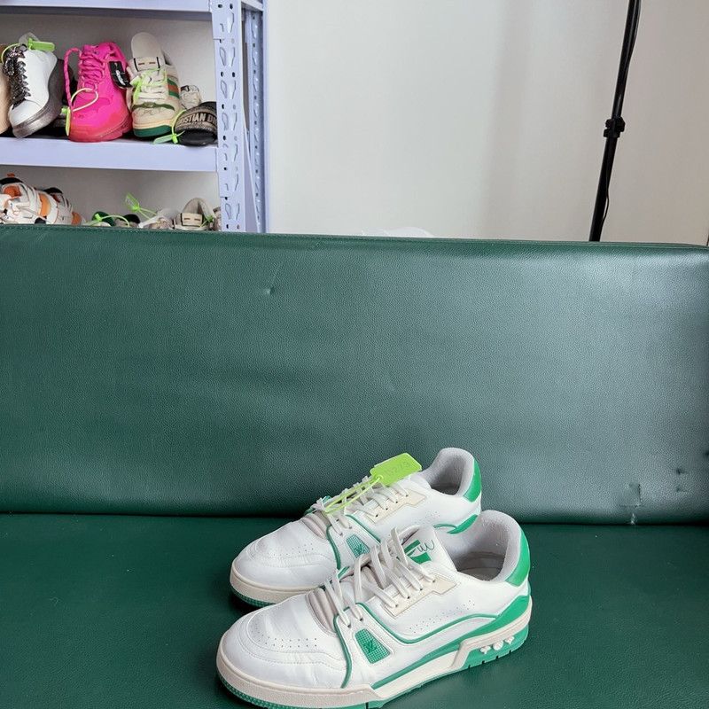 Louis Vuitton Louis Vuitton Trainer Casual Low-Top Sneakers 0079 Size US 9 / EU 42 - 2 Thumbnail