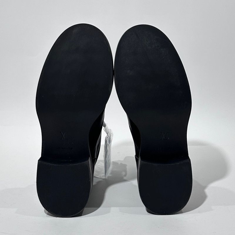 Louis Vuitton Louis Vuitton Black Lace-Up Ankle Boots 0079 Size US 6.5 / EU 39-40 - 6 Thumbnail