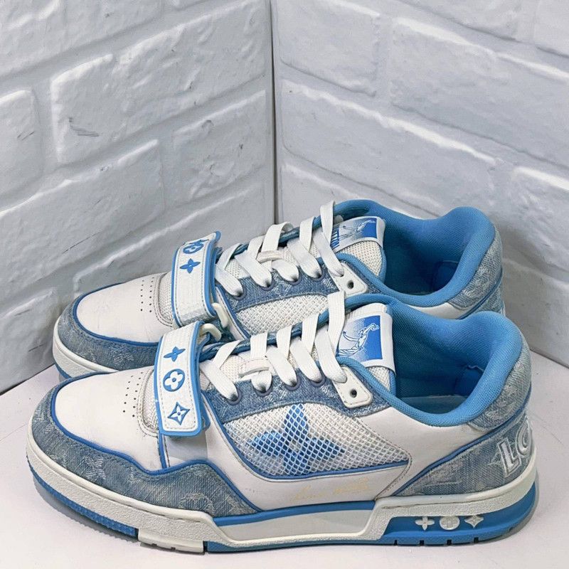 Louis Vuitton Louis Vuitton Trainer Low-Top Sneakers for Men 0079 Size US 8 / EU 41 - 2 Thumbnail