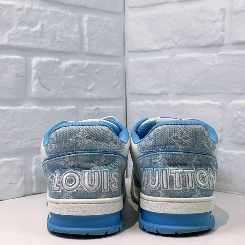 Louis Vuitton Louis Vuitton Trainer Low-Top Sneakers for Men 0079 Size US 8 / EU 41 - 4 Thumbnail