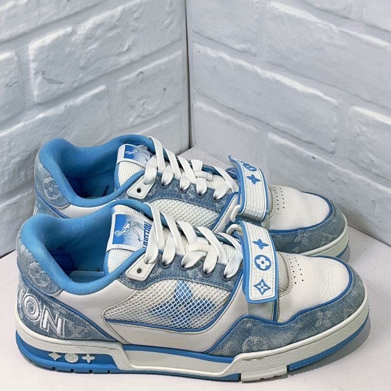 Louis Vuitton Louis Vuitton Trainer Low-Top Sneakers for Men 0079 Size US 8 / EU 41 - 3 Thumbnail