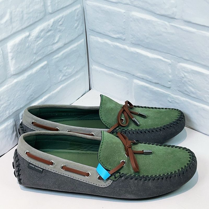 Louis Vuitton Louis Vuitton Comfortable Casual Suede Shoes for Men 0079 Size US 8.5 / EU 41-42 - 3 Thumbnail