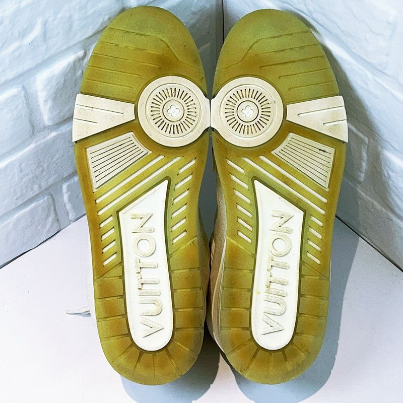 Louis Vuitton Louis Vuitton Classic Logo Trainer Sneakers for Men 0079 Size US 9.5 / EU 42-43 - 5 Thumbnail