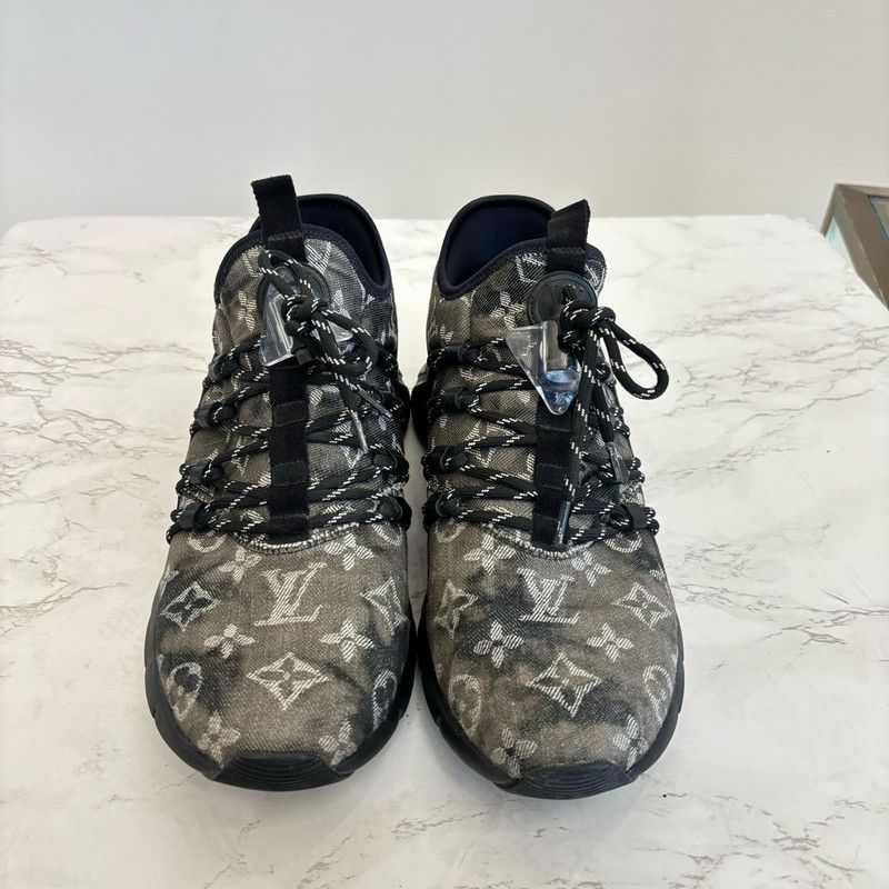 Louis Vuitton Louis Vuitton Fastlane Dyed Canvas Sneakers 0079 Size US 8 / EU 41 - 4 Thumbnail