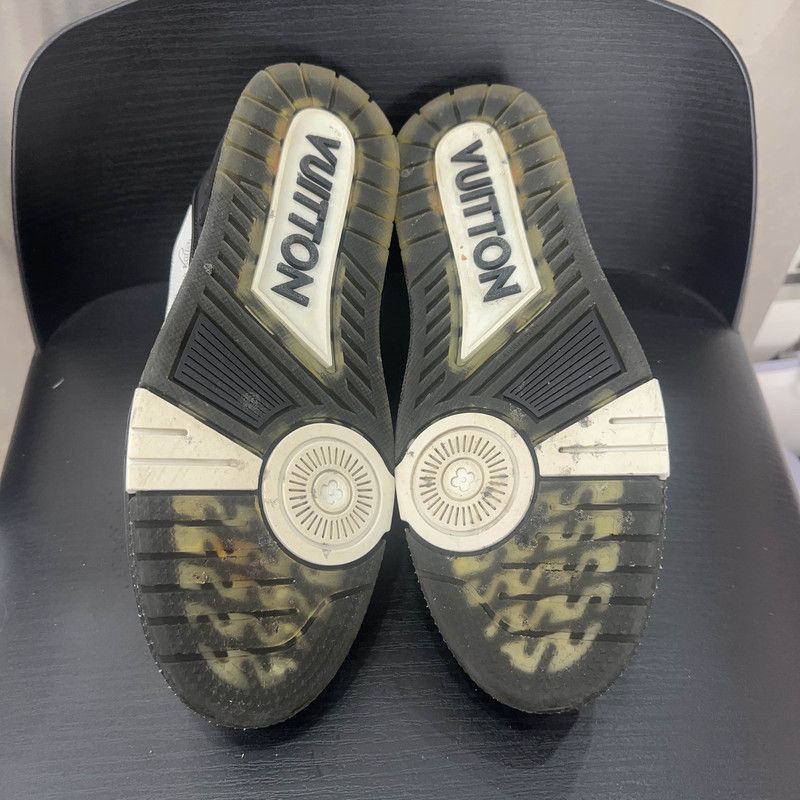Louis Vuitton Louis Vuitton Trainer Leather Low-Top Sneakers 0079 Size US 8 / EU 41 - 4 Thumbnail