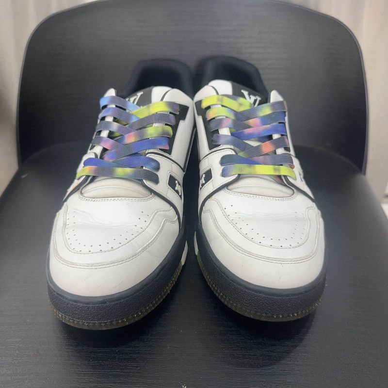 Louis Vuitton Louis Vuitton Trainer Leather Low-Top Sneakers 0079 Size US 8 / EU 41 - 2 Thumbnail