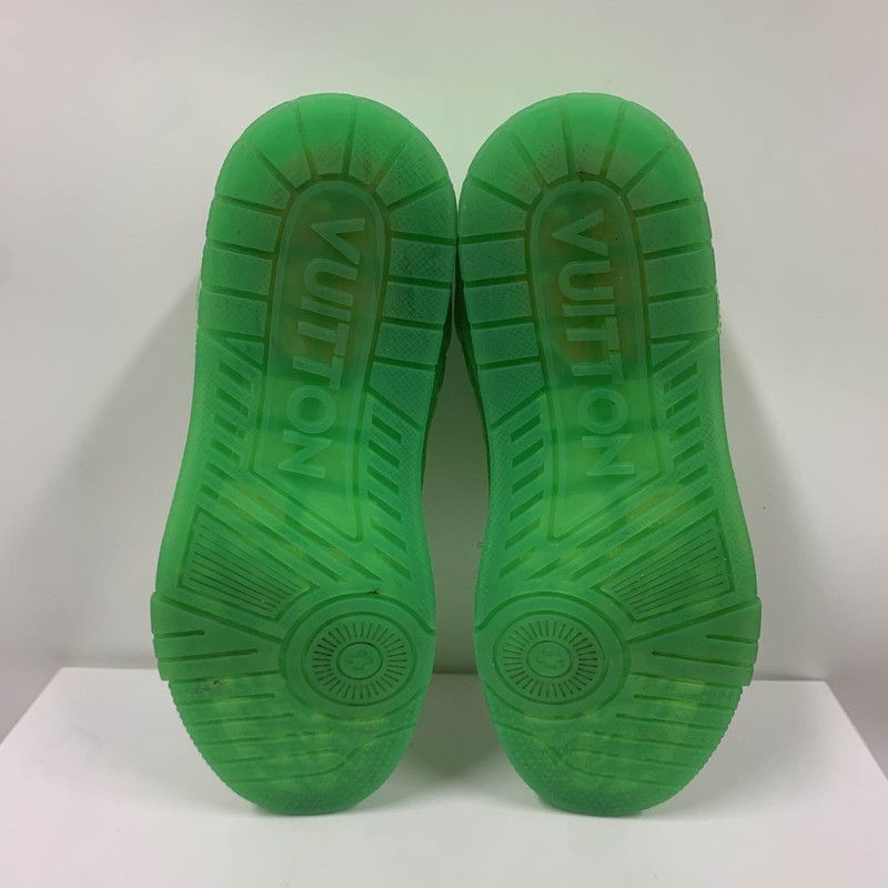Louis Vuitton Louis Vuitton Trainer Low-Top Sneakers in Green 0079 Size US 7.5 / EU 40-41 - 4 Thumbnail