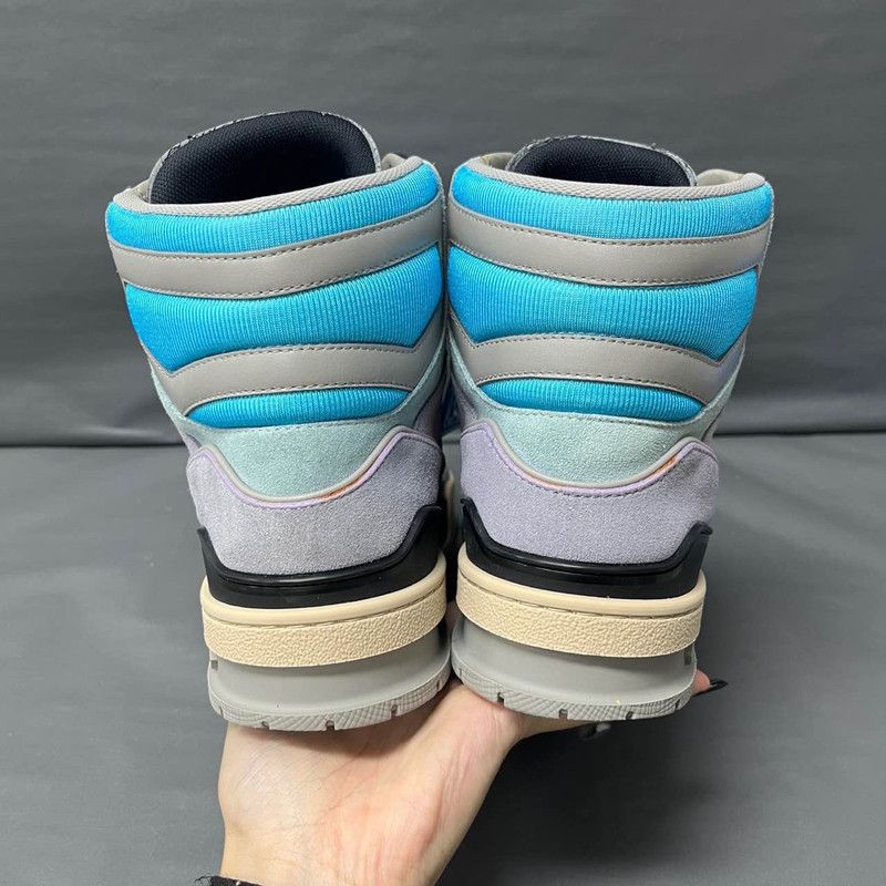 Louis Vuitton Louis Vuitton Retro Classic Logo High-Top Sneakers 0079 Size US 7.5 / EU 40-41 - 3 Thumbnail