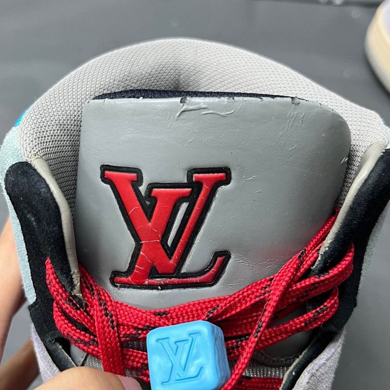 Louis Vuitton Louis Vuitton Retro Classic Logo High-Top Sneakers 0079 Size US 7.5 / EU 40-41 - 8 Thumbnail