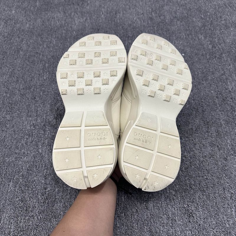 Gucci Gucci Rhyton Leather Low-Top Casual Sneakers 0079 Size US 6.5 / EU 39-40 - 4 Thumbnail