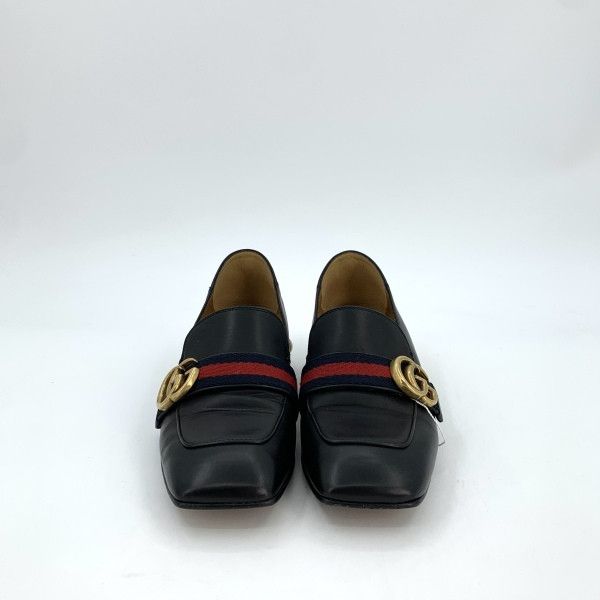 Gucci Gucci Square Toe Double G Pearl Mary Jane Shoes 0079 Size US 7.5 / EU 40-41 - 2 Thumbnail