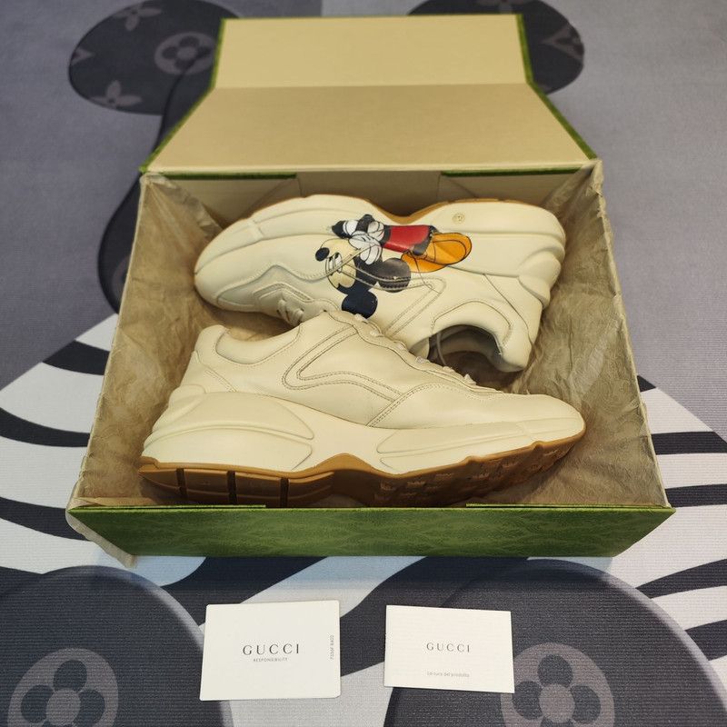 Gucci Gucci x Disney Rhyton Vintage Dad Sneakers 0079 Size US 9 / EU 42 - 16 Thumbnail