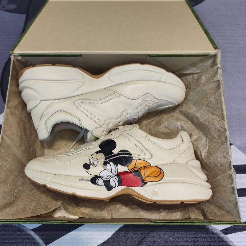 Gucci Gucci x Disney Rhyton Vintage Dad Sneakers 0079 Size US 9 / EU 42 - 9 Thumbnail