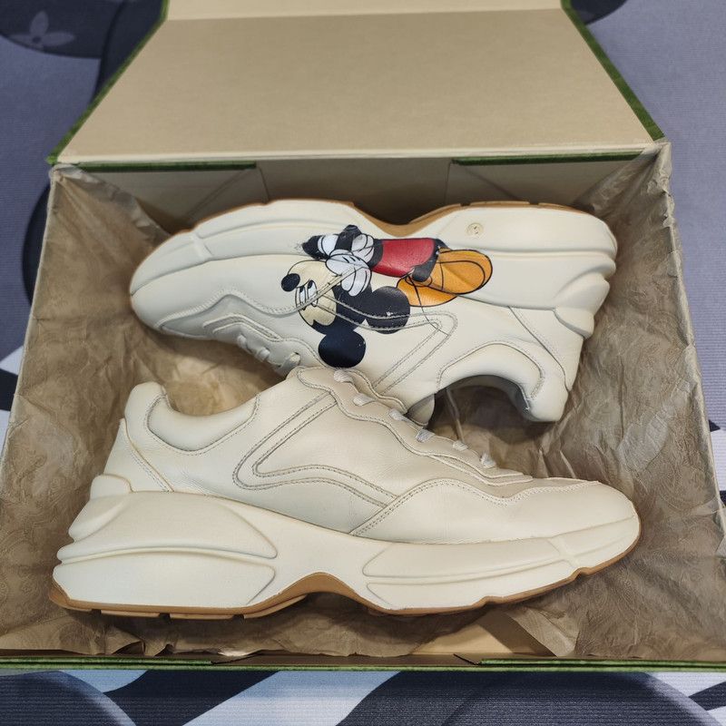 Gucci Gucci x Disney Rhyton Vintage Dad Sneakers 0079 Size US 9 / EU 42 - 10 Thumbnail