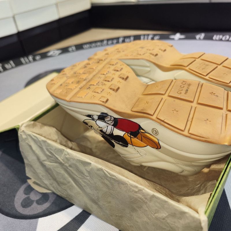 Gucci Gucci x Disney Rhyton Vintage Dad Sneakers 0079 Size US 9 / EU 42 - 14 Thumbnail