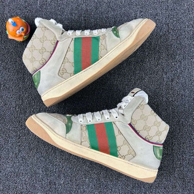 Gucci Gucci Screener Vintage Sneakers for Men 0079 Size US 8 / EU 41 - 3 Thumbnail