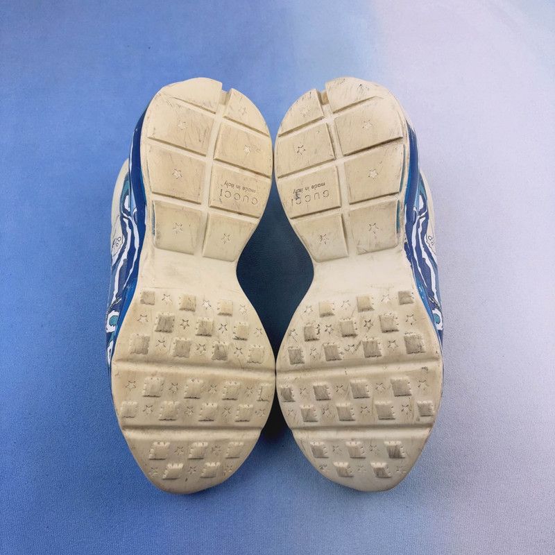Gucci Gucci Rhyton Graphic Print Low-Top Dad Sneakers 0079 Size US 9.5 / EU 42-43 - 4 Thumbnail