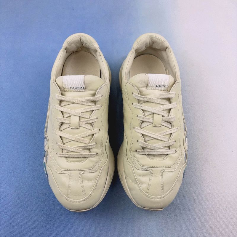 Gucci Gucci Rhyton Graphic Print Low-Top Dad Sneakers 0079 Size US 9.5 / EU 42-43 - 2 Thumbnail