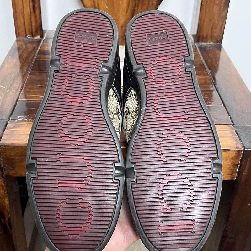 Gucci Gucci Brown Lace-Up Casual Shoes 0079 Size US 8 / EU 41 - 4 Thumbnail