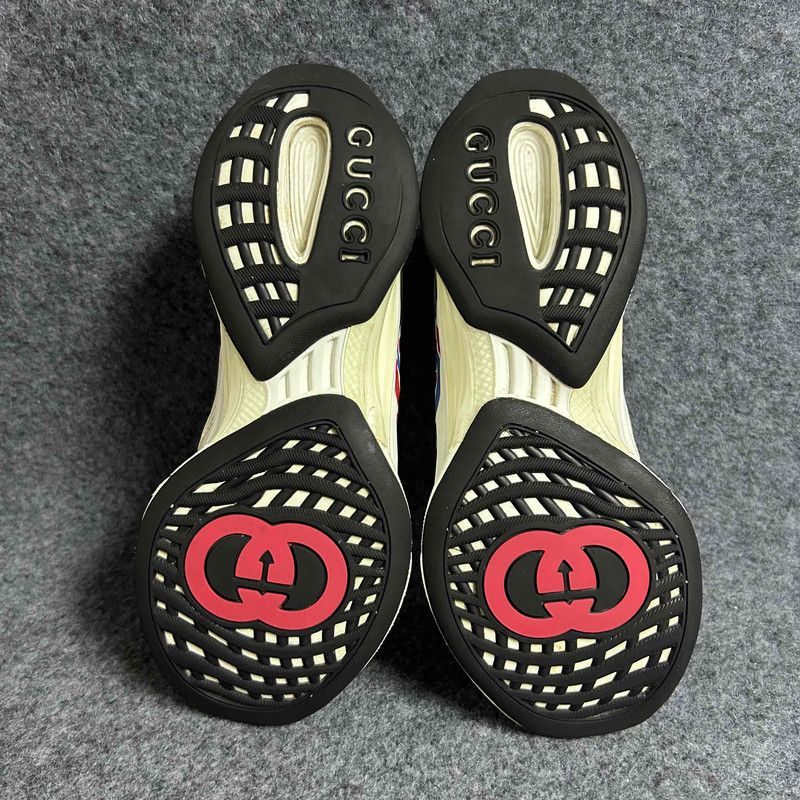 Gucci Gucci Run Leather Casual Low-Top Sneakers 0079 Size US 7 / EU 40 - 4 Thumbnail