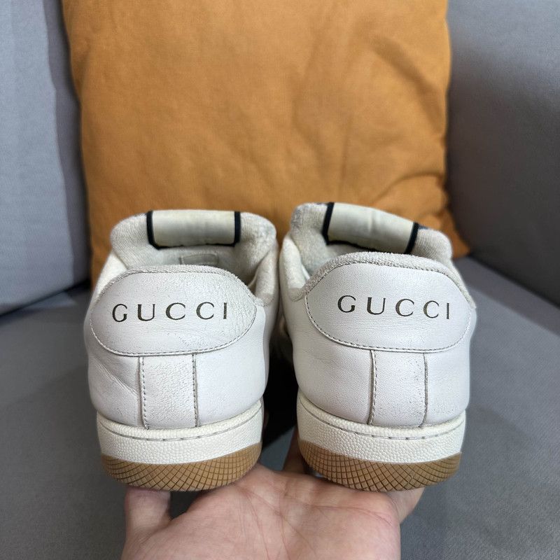 Gucci Gucci Screener Denim Fashion Sneakers for Men 0079 Size US 8 / EU 41 - 3 Thumbnail