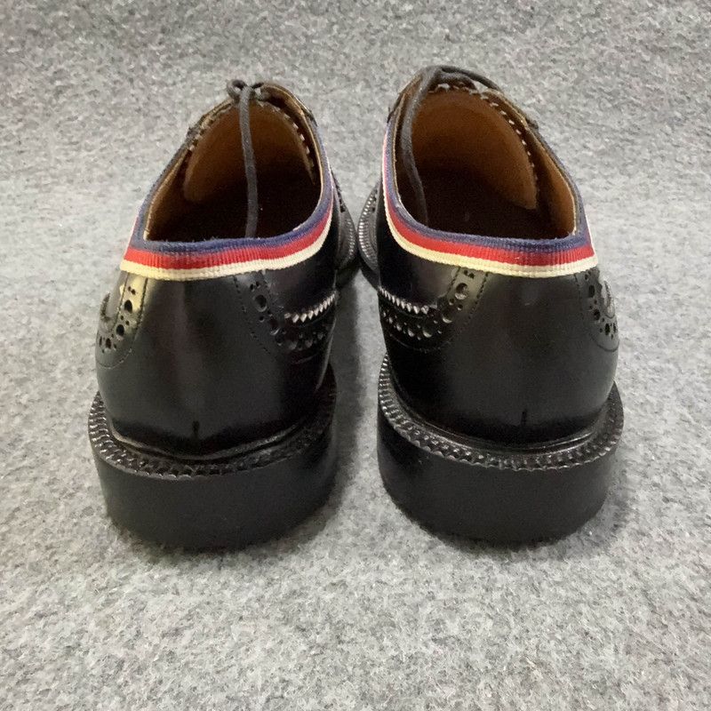 Gucci Gucci Men's Casual Leather Shoes in Black 0079 Size US 9 / EU 42 - 3 Thumbnail