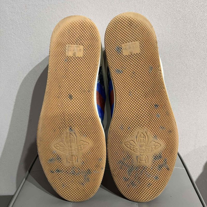 Gucci Gucci Screener Denim Stylish Sneakers for Men 0079 Size US 8 / EU 41 - 4 Thumbnail