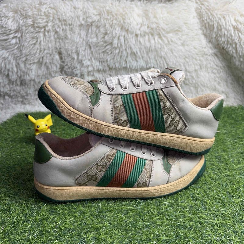 Gucci Gucci Screener Vintage Sneakers for Men 0079 Size US 9.5 / EU 42-43 - 8 Thumbnail