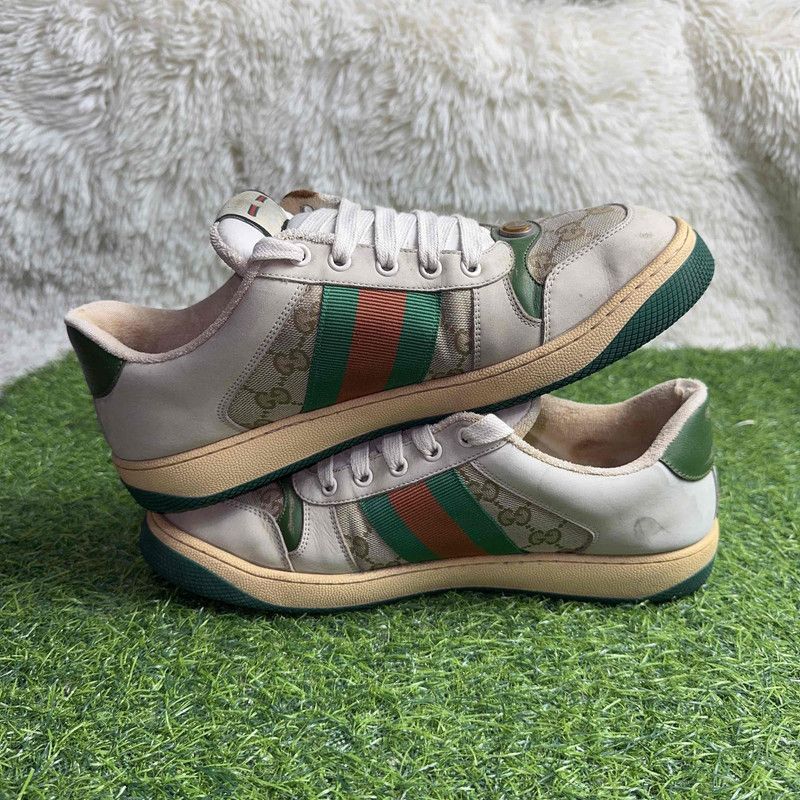 Gucci Gucci Screener Vintage Sneakers for Men 0079 Size US 9.5 / EU 42-43 - 9 Thumbnail